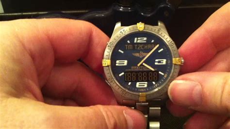 batterij vervangen imitatie breitling|Breitling battery replacement.